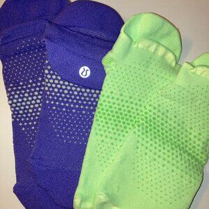 Lululemon 2 pack bright ankle socks